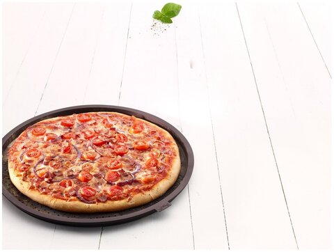 Коврик силиконовый для выпечки пиццы с перфорацией