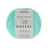 Пряжа Gazzal Jeans 1115 лазурный