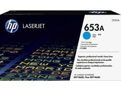 Картридж голубой HP 653A (CF321A) для принтеров и МФУ HP Color LaserJet Enterprise M680 (ресурс - 16500 страниц)
