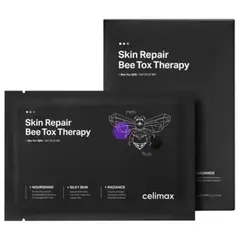 Тканевая маска выравнивающая с прополисом и пчелиным ядом CELIMAX Skin Repair Bee Tox Mask