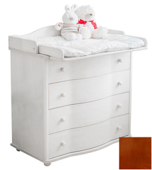 С 566 Комод с настилом (красно коричневый)