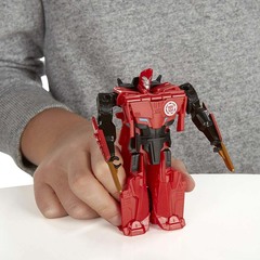 СайдСвайп турботрансформация в 1 шаг. Роботы под Прикрытием