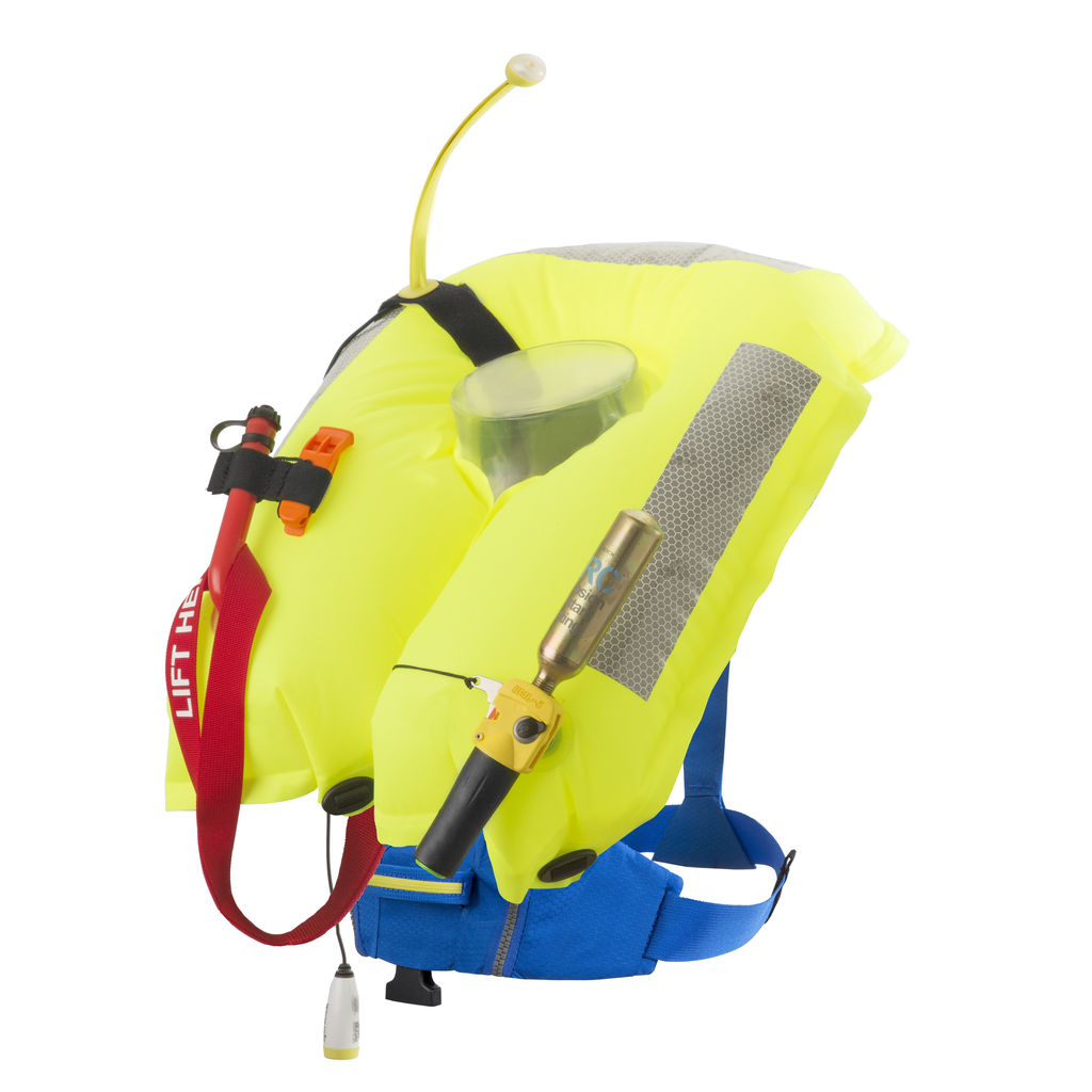 Deckvest Cento junior lnflatable lifejacket with harness