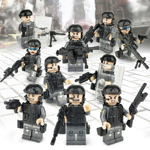 Минифигурки Военных SWAT серия 431