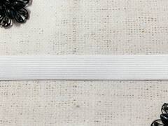 Резинка вязаная, ш. 2,5 см, белый