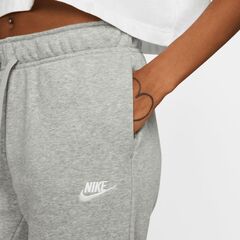 Женские теннисные брюки Nike Sportswear Club Fleece Pant - dark grey heather/white