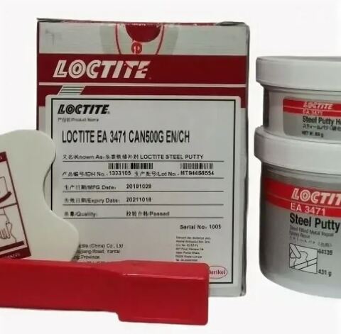 Loctite EA 3471 (Локтайт 3471) - сталенаполненная шпатлевка - 500 г