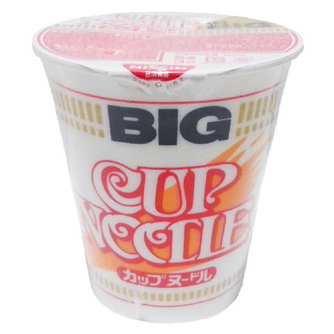 Лапша со вкусом креветки и соевого соуса Nissin Cup Noodle Big, 100 гр