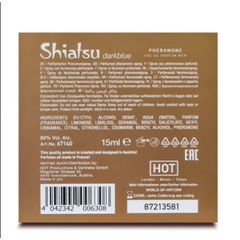 Духи с феромонами «Darkblue» Shiatsu мужские 15 мл.