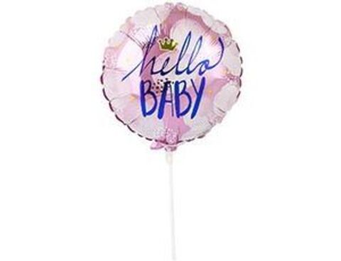 F Мини-фигура, Круг Hello Baby Малышка, 9''/23 см, 5 шт.