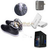 Светящиеся высокие кроссовки с USB зарядкой Fashion (Фэшн) на шнурках и липучках, цвет черный, светится вся подошва. Изображение 22 из 22.