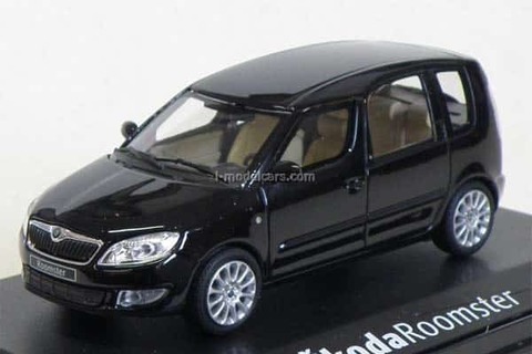 Skoda Roomster Facelift 2010 black magic Abrex 1:43