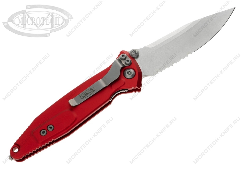 Нож Microtech Socom Elite 160-11RD Stonewash - фотография 