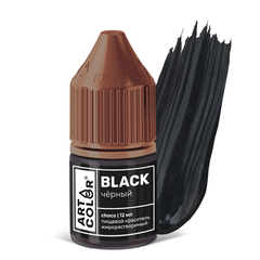 Краситель жирорастворимый гелевый Черный (Art Color choco) 12 мл