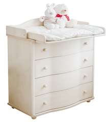 С 566 Комод с настилом (красно коричневый)