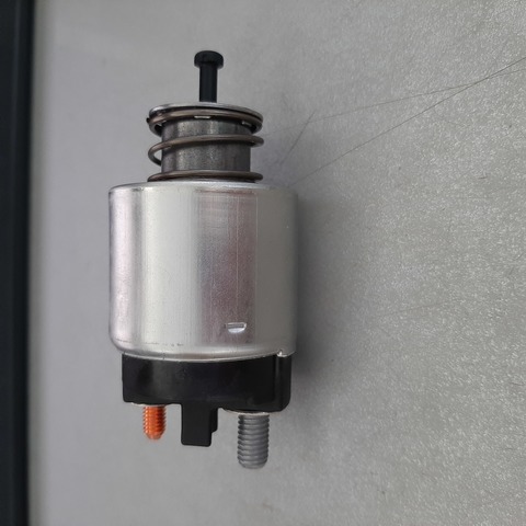 РЕЛЕ ВТЯГИВАЮЩЕЕ NEXIA N150, AVEO, CRUZE, LACETTI TESLA TECHNICS (короткое, 2 отв) D - 46 mm. L - 72/106