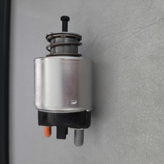 РЕЛЕ ВТЯГИВАЮЩЕЕ NEXIA N150, AVEO, CRUZE, LACETTI TESLA TECHNICS (короткое, 2 отв) D - 46 mm. L - 72/106