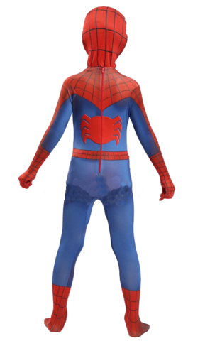 Человек паук костюм Супергероя детский и взрослый