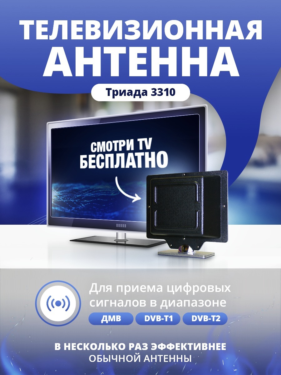 Продажа аксессуаров для DVD и Blu-Ray плееров - комнатная антенна