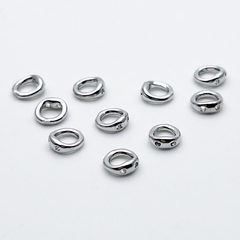 Протектор-кольцо, цвет серебро (родий), размер 5 мм, цена за 1 шт