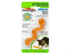 Игрушка для кошек Petstages Energize "ОPKA червяк" 11 см