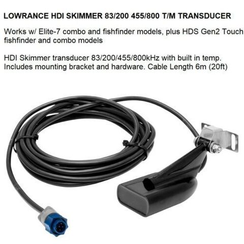 Датчик эхолота Lowrance 000-10976-001