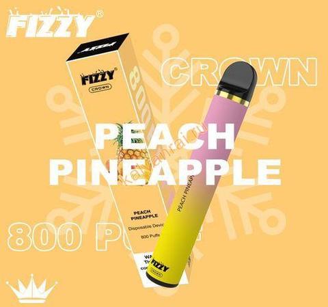 Fizzy Crown 800 затяжек - Персик Ананас