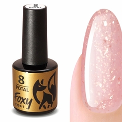 Гель-лак с поталью (Gel polish POTAL) #08, 8 ml