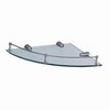 WasserKRAFT K-544 Полка стеклянная угловая