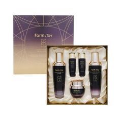 Farm Stay Grape Stem Cell Skin Care 3 Set антивозрастной бьюти - набор по уходу за кожей на основе стволовых клеток винограда