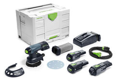 Аккумуляторная эксцентриковая шлифовальная машина FESTOOL ETSC 125 3,0 I-Set 577689
