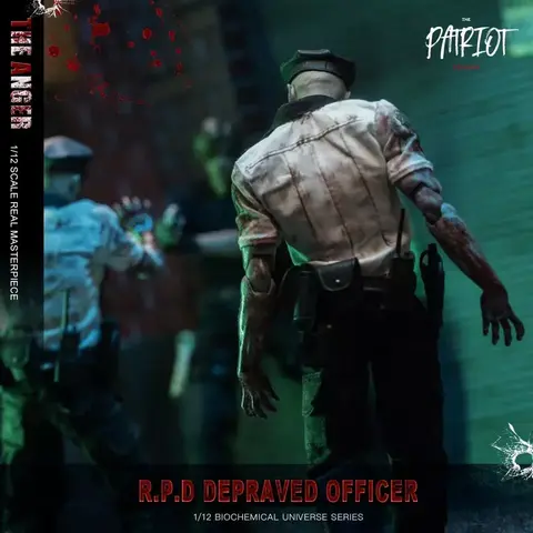 Фигурка Офицер полиции Fallen масштаб 1/12 Resident Evil