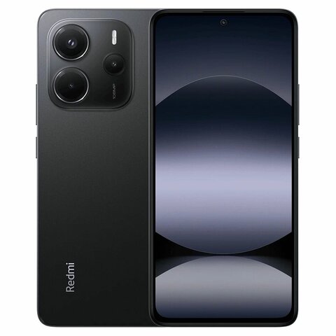 Смартфон Xiaomi Redmi Note 14 4G 8/128 ГБ Global, Dual nano SIM, Черный | Midnight Black
