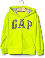 GAP Толстовка с капюшоном, полностью флис МВ119