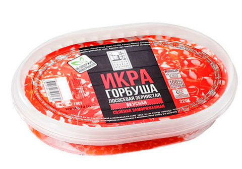Икра горбуши пятиминутка "РРФ", 220г