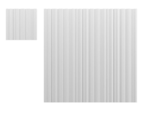 Гипсовая 3Д панель Ткань