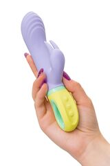 Сиреневый вибратор-кролик Wisteria - 18,5 см. - 