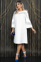 Платье с кружевом Роскошный выход (айвори) П14400-13М LT Collection