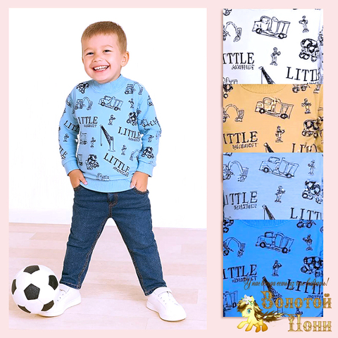 Водолазка хлопок м (1-3) 251105-R1079