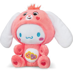 Синнаморолл 20см одетый как Плюшевый Мишка Влюбленный Заботливые мишки