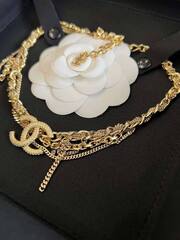 52312 - Колье чокер CHANEL с цепочками