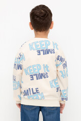 джемпер  для мальчика  КР 302024/сливки