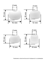 Амбушюры для наушников вкладышей