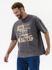 320003С-29 Футболка мужская, Антрацит