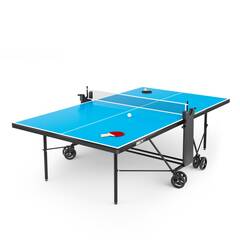 Теннисный стол UNIX Line Compact Outdoor 6 мм ACP для улицы компактный, синий