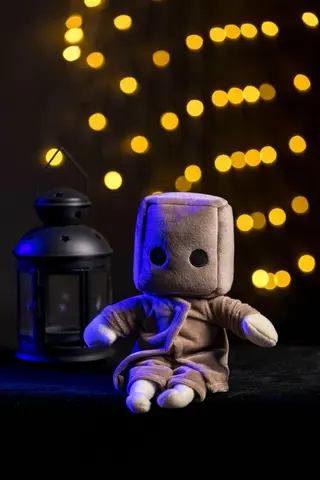 Игрушки мягкие Шестая Ном и Моно из игры Маленькие Кошмары
