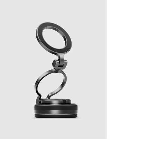 Держатель на присоске Energea MagMount Flex (MagSafe), Темно-серый | Gunmetal