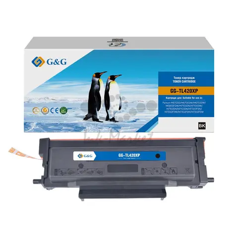 Совместимый лазерный картридж G&G GG-TL420XP (TL-420XP) для Pantum M6700D, M6700DW, M6703DW, M6800F, 6000 стр., черный