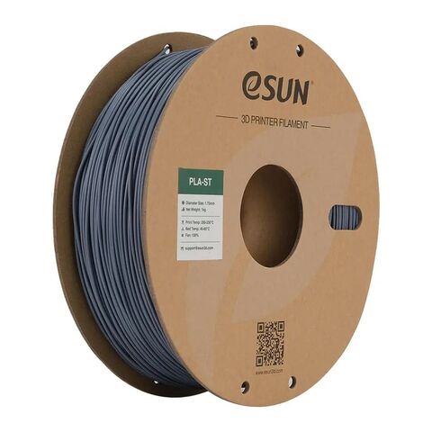 Пластик для 3D-печати eSUN PLA Super Tough, 1,75 мм, 1 кг, серый, PLA-ST175H1P1