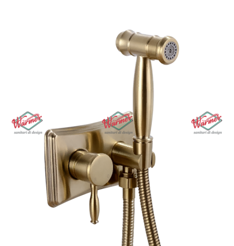 Гигиенический душ Warmer Bronze Line 135070 Br